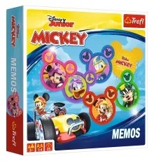 Настольная игра Trefl Мемо. Микки Маус на родстерах (Memos: Mickey and The Roadster Racers) (01601)