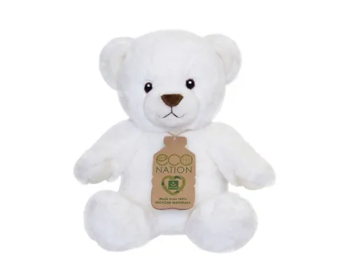 Мягкая игрушка Aurora мягконабивная ECO Медведь Белый 25 см (200815D)