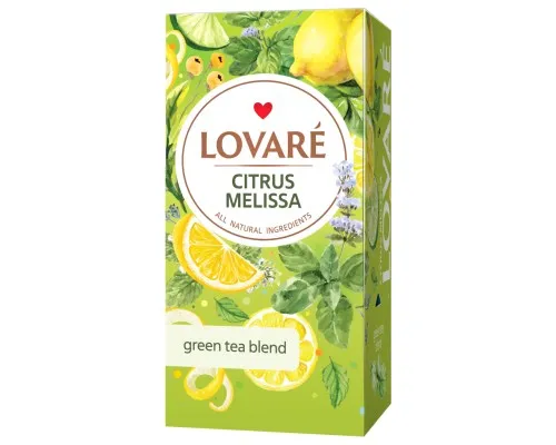 Чай Lovare Citrus Melissa 24х1.5 г (lv.76845)