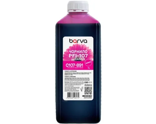 Чорнило Barva Canon PFI-102/107 1L M (C107-891)