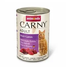 Консерви для котів Animonda Carny Adult Beef + Lamb 400 г (4017721837217)