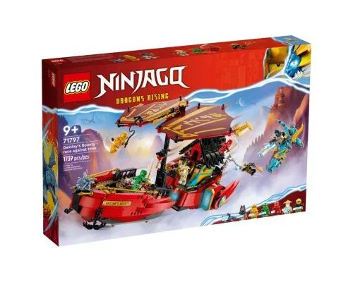 Конструктор LEGO Ninjago Подарок судьбы — гонки со временем 1739 деталей (71797)