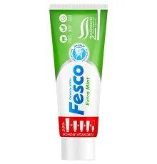 Зубна паста Fesco Extra Mint Свіжість м'яти 250 мл (4823098414094)