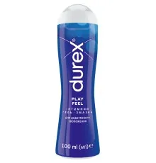 Интимный гель-смазка Durex Play Feel для дополнительного увлажнения (лубрикант) 100 мл (4820108005129)