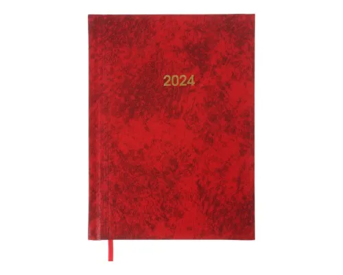 Тижневик Buromax датований Base 2024 A5 336 сторінок червоний (BM.2108-05)