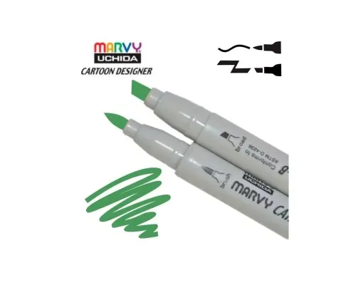 Художній маркер Marvy двосторонній 1900B-S Зелений (752481291049)