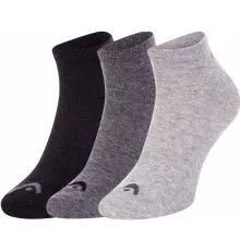 Шкарпетки Head Sneaker 3P Unisex 761010001-005 3 пари Сірий/Білий/Чорний 39-42 (8720245179836)