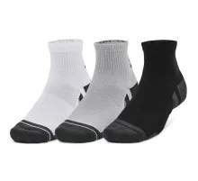 Шкарпетки Under Armour 1379510-011 Performance Tech 3 пари Qtr сірий MD (196884003029)