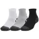 Шкарпетки Under Armour 1379510-011 Performance Tech 3 пари Qtr сірий MD (196884003029)