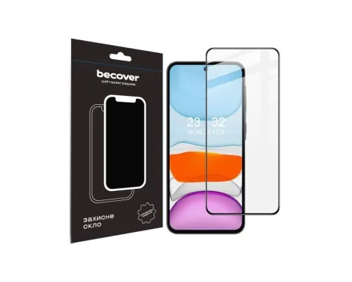 Скло захисне BeCover Samsung Galaxy A55 5G SM-A556 Black (710932)