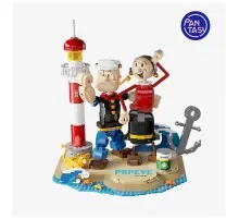 Конструктор Pantasy Popeye Папай з Оливою (86401)