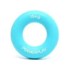 Еспандер PowerPlay кистьовий силіконовий Hand Grip Ring Light Блакитний (PP_4324_15kg)