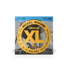 Струни для гітари D'Addario XL Nickel Wound Regular Light Plus (10.5-48) (EXL110+)