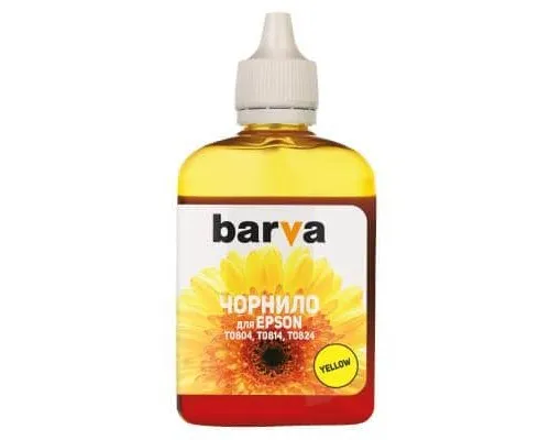 Чорнило Barva EPSON T0814 YELLOW 90г (E081-327)