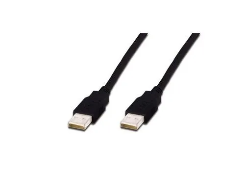Дата кабель USB 2.0 AM/AM 1.8m Digitus (AK-300100-018-S)
