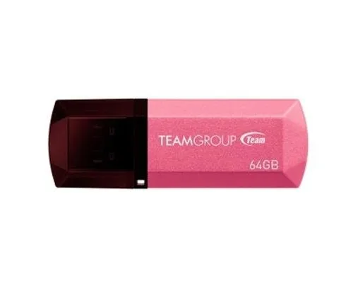 USB флеш накопичувач Team 64GB C153 Pink USB 2.0 (TC15364GK01)