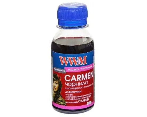 Чорнило WWM CANON UNIVERSAL CARMEN 100g Magenta (CU/M-2)