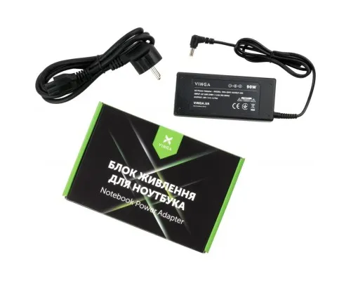 Блок питания к ноутбуку Vinga ACER 90W 19V 4.74A 5.5*1.7 (VPA-1947-AC5517-101)