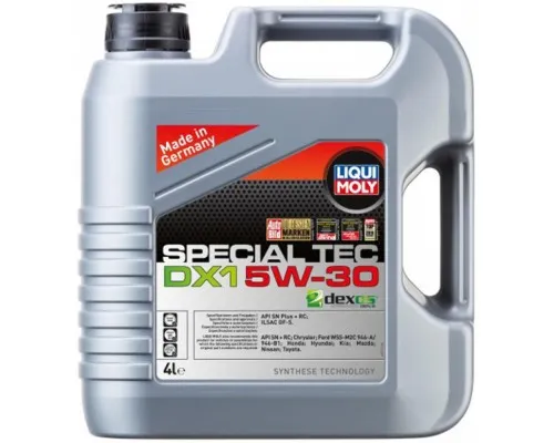 Моторна олива Liqui Moly Special Tec DX1 5W-30 4л (LQ 20968)