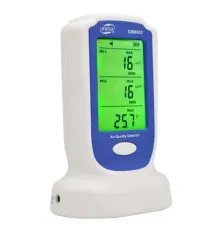 Газоаналізатор Benetech датчик якості повітря PM2,5;PM10, 0-50°C (GM8803)