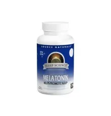 Амінокислота Source Naturals Мелатонін 3 мг, Sleep Science, 120 таблеток швидкої дії (SN0066)