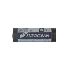 Пакети для сміття Buroclean чорні 60 л 40 шт. (4823078910653)