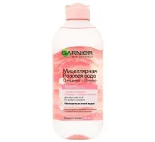 Міцелярна вода Garnier Skin Naturals з трояндовою водою 400 мл (3600542423618)