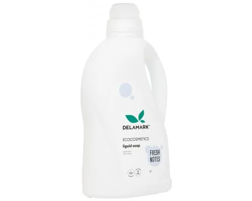 Жидкое мыло DeLaMark Свежие нотки 2 л (4820152332721)