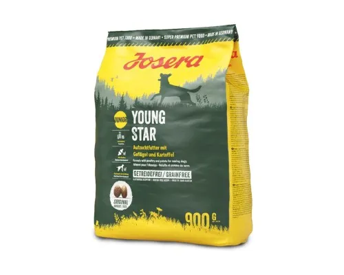 Сухий корм для собак Josera Young Star 900 г (4032254745327)