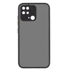 Чохол до мобільного телефона MakeFuture Xiaomi Redmi 10C Frame (Matte PC+TPU) Black (MCMF-XR10CBK)