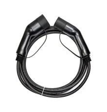 Зарядный кабель для электромобиля HiSmart Type 2 - Type 2, 32A, 7.2кВт, 1 фазний, 5м (EV200016)