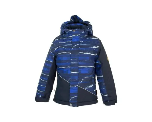 Куртка Huppa ALEX 1 17800130 тёмно-синий с принтом/светло-синий 128 (4741468986111)