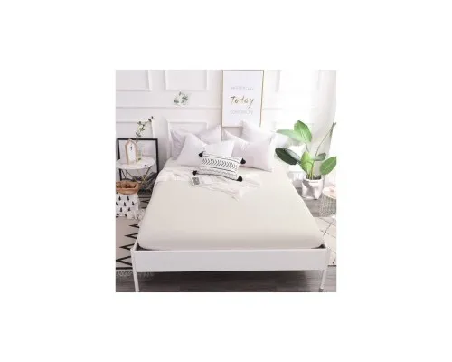 Простирадло MirSon Moko White 0001 200х220 см (2200000674210)
