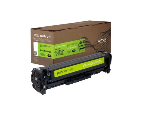 Картридж Patron HP 305A (CE410A) black Green Label (PN-305AKGL)