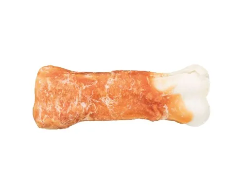 Ласощі для собак Trixie Кістка для чищення зубів з куркою Denta Fun 11 см 60 г (4011905313436)
