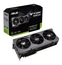 Відеокарта ASUS GeForce RTX4090 24GB TUF OC GAMING (TUF-RTX4090-O24G-GAMING)