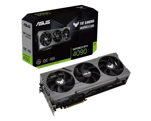 Видеокарта ASUS GeForce RTX4090 24GB TUF OC GAMING (TUF-RTX4090-O24G-GAMING)