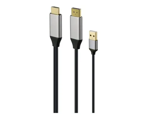 Перехідник Cablexpert HDMI to DisplayPort 4K 60Hz 2m (A-HDMIM-DPM-01)