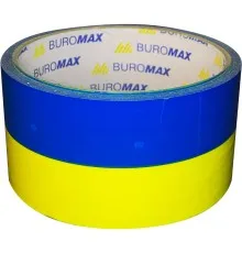 Скотч Buromax 48 мм х 35 м Сине-желтая (BM.7007-85)