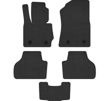 Килимок в салон EVAtech BMW X3 (F25) 2010-2017 2 покоління SUV US (BM31393C5BW4RBB)