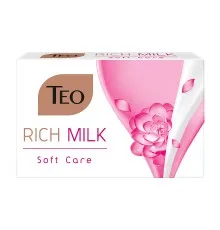 Твердое мыло Teo Beauty Rich Milk Soft Care 90 г (3800024047381)