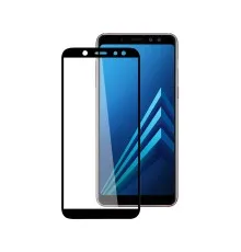 Стекло защитное PowerPlant Full screen Samsung Galaxy A6, Black (GL605316)