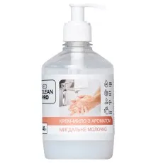Жидкое мыло Biossot NeoCleanPro Миндальное молочко с дозатором 440 мл (4820255110226)