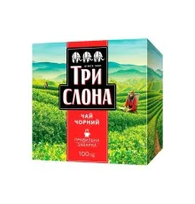Чай Три Слона "Чорний" 100 г (ts.76920)