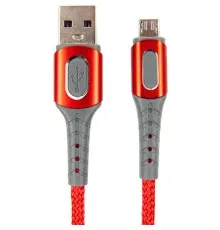 Дата кабель USB 2.0 AM to Micro 5P 1.0m red Dengos (NTK-M-LP-RED)