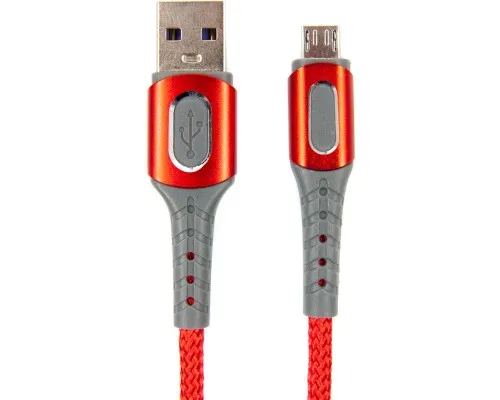 Дата кабель USB 2.0 AM to Micro 5P 1.0m red Dengos (NTK-M-LP-RED)