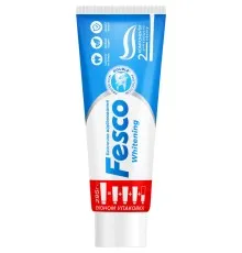 Зубна паста Fesco Whitening Безпечне відбілювання 250 мл (4823098414063)