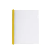 Папка-скоросшиватель Economix А4 с планкой-зажимом 6 мм (2-35 листов), желтая (E31204-05)