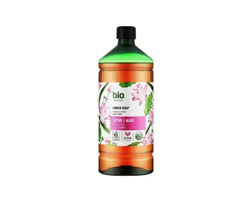 Рідке мило Bio Naturell Lotus & Aloe Liquid Soap Лотос та алое запаска 946 мл (4820168434501)
