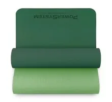Килимок для йоги Power System PS-4060 TPE Yoga Mat Premium 183 х 61 х 0.6 см Green (4060GN-0)